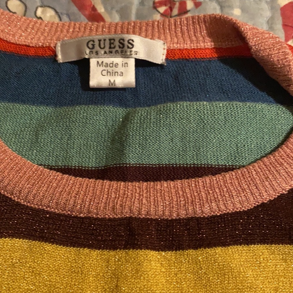 🌈Guess Multi Thin Ruffle Wrist top🌈 - Picture 3 of 5